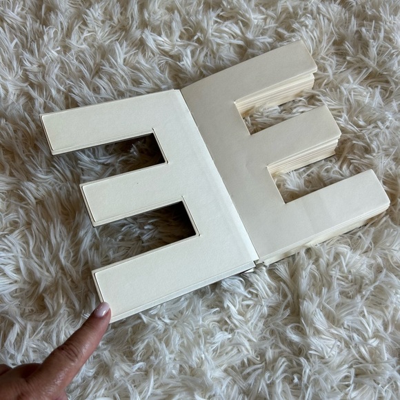 Alphabooks E‎ journal / notebook with vintage look NEW - Picture 2 of 4